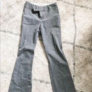 Banana Republic - grey pin stripe dress pants